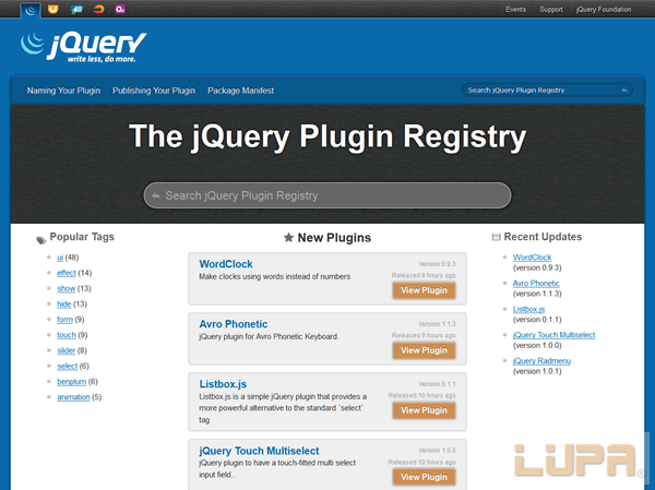 JQuery插件探索與下載指南